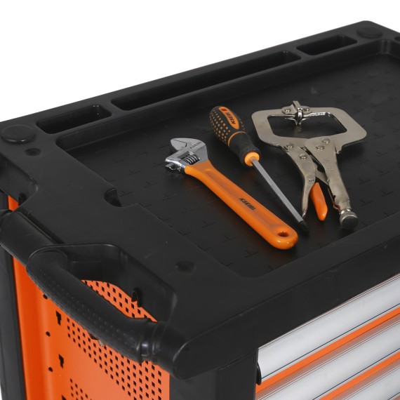worktop roller cabinet 7 drawer, 
tools sets & storage, workshop equipment, storing and transporting, tool chest