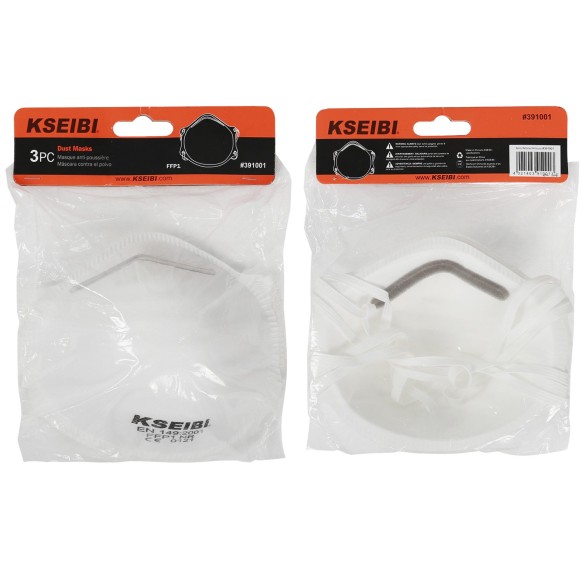 Particulate Respirators / FFP1
dust mask,
safety mask,
respirator mask