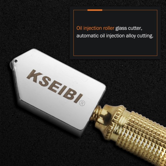 قاطع زجاج بتقنية تغذية زيتية لتحقيق قطع سلسة ودقيقة | KSEIBI