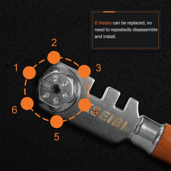 Six Wheel Cutter,
glass cutting tool,
china glass tile cutter