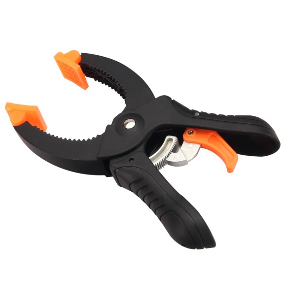 Ratchet Plastic Clamp,
wood working clamp,
quick ratchet release squeeze