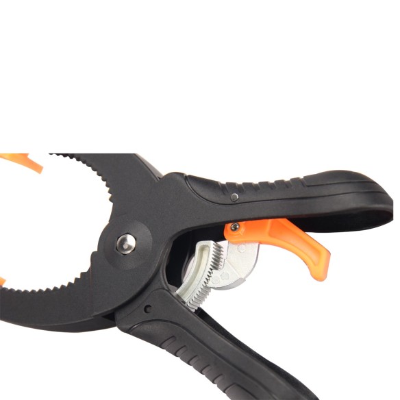 Ratchet Plastic Clamp,
wood working clamp,
quick ratchet release squeeze