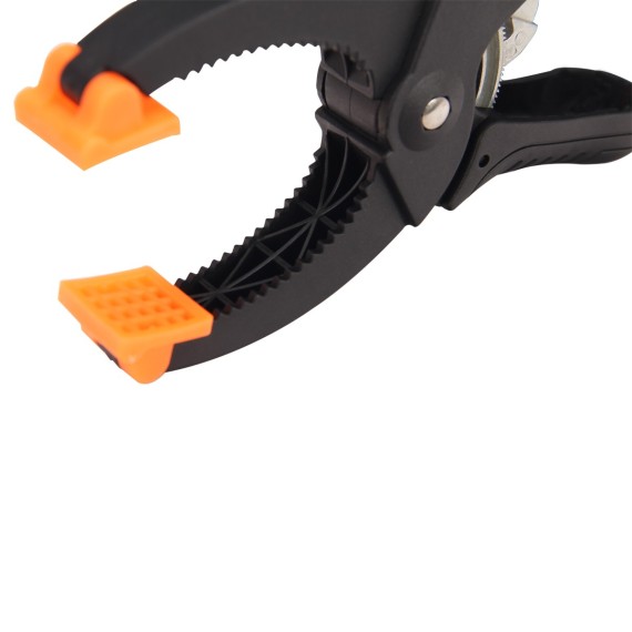 Ratchet Plastic Clamp,
wood working clamp,
quick ratchet release squeeze