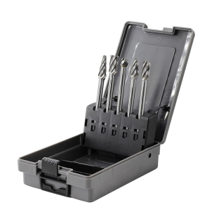 High-Quality Aluminium Burrs Drill Bits Set in Plastic Case | KSEIBI 2