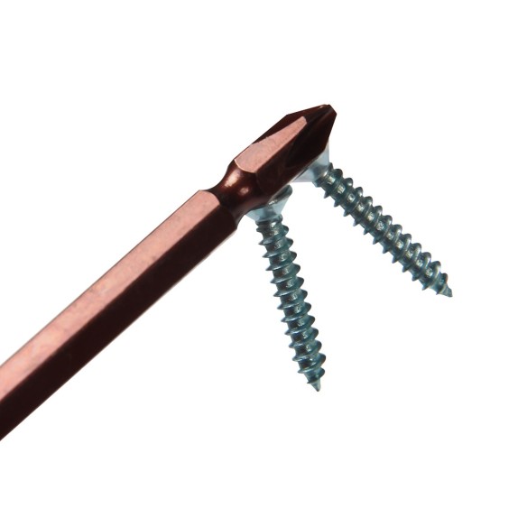 Screwdriver Bits Double-Ended, Screwdrivers, screwdriver bits, fitting into drills power tools, driving & extracting screws.