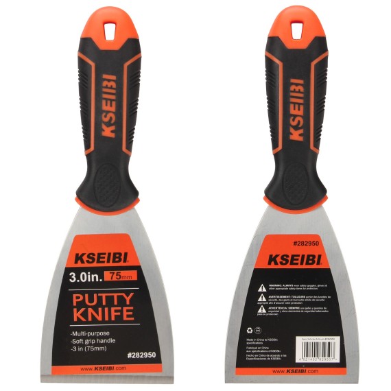 Crown Scraper PROGRIP Handle, Contractor's Tools, trimming guide, burnishing tool, light sweeping cuts.