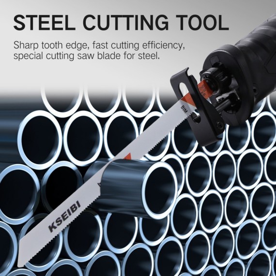 Reciprocating Saw S1226CHF - 280mm, power tool accessories,
jigsaw blade, heavy metal cutting sabre saw blade.