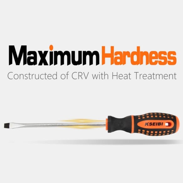 Slotted & Philips Screwdriver Set 5-PC, Screwdrivers,
screwdriver,
 anti-slip,
 comfortable grip.