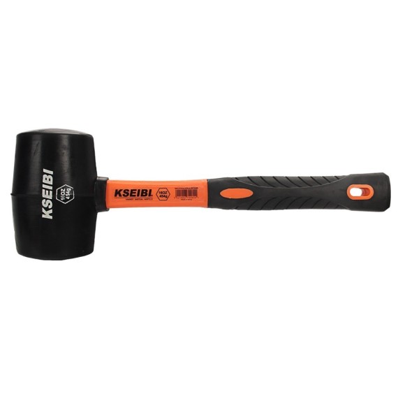Rubber Hammer Hard Black Head/Progrip, Contractors Tools,
hammer,
rubber,
light weight.