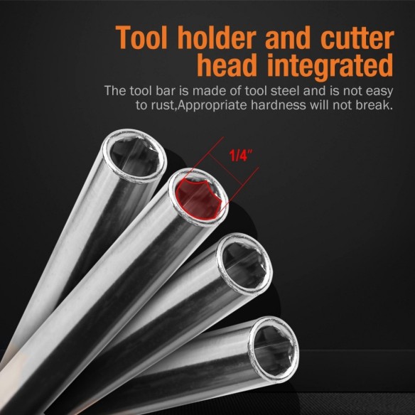 Magnetic Bit Holder With Handle,
Sockets & Wrenches,
comfortable handle,
rubber handle,
non-slip handle.