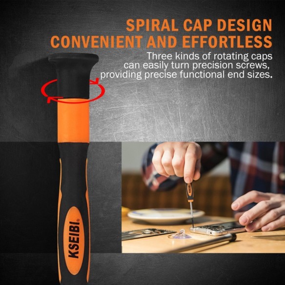 Precision Screwdriver,
electronics screwdriver,
rotating cap