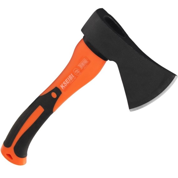 Axe With Fiberglass Handle, Contractor's Tools, wood cutting, clipping, shearing, hand tools.