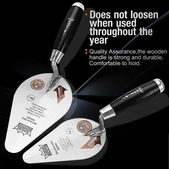 Bricklaying Trowels Walby Pattern,
bricklaying trowel light duty,
wood handle,
construction tools