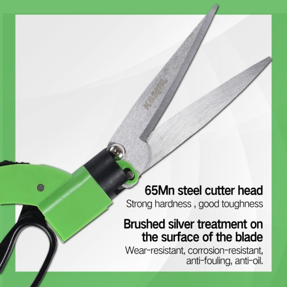 Garden Scissor, single handed grass shears, for cutting and pruning corners of grass and lawn.