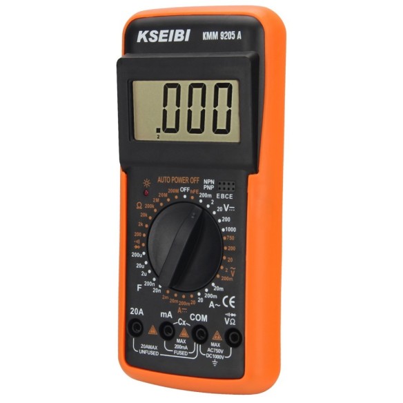Digital Multimeter, digital multimeter with ac/dc voltmeter/tester, for measuring qualities of electric-powered items.