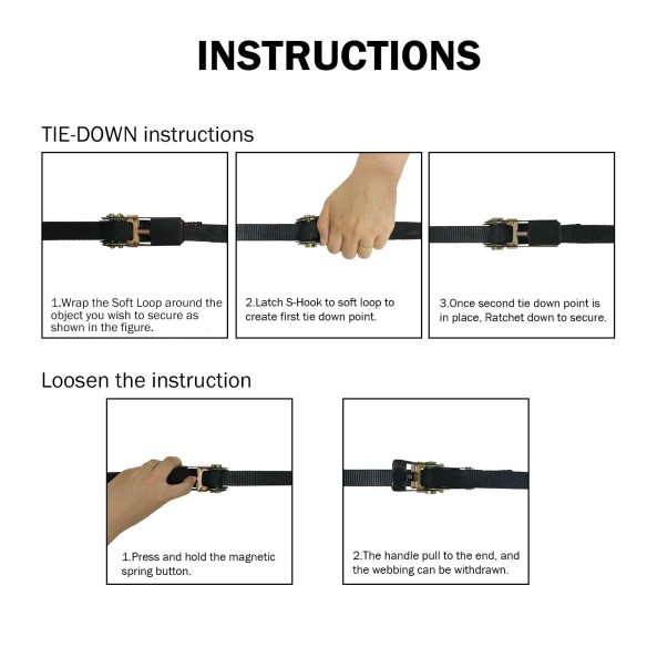 Ratchet Tie Down,Safety Tools,tie-down strap,cargo strap,ratchet strap