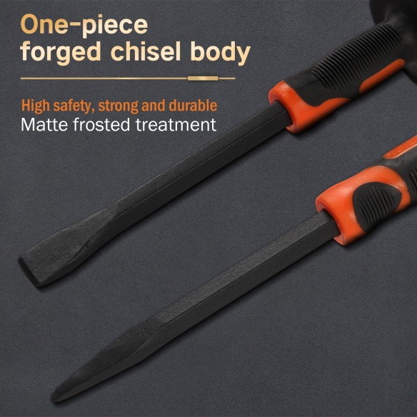 Flat Cold Chisels Oct Shank,
octagonal chisels,
pointed concrete chisels