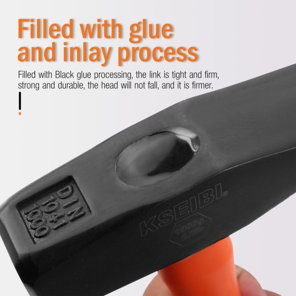 مطرقة حداد بقبضة ProGrip لسهولة الاستخدام والدقة العالية | KSEIBI