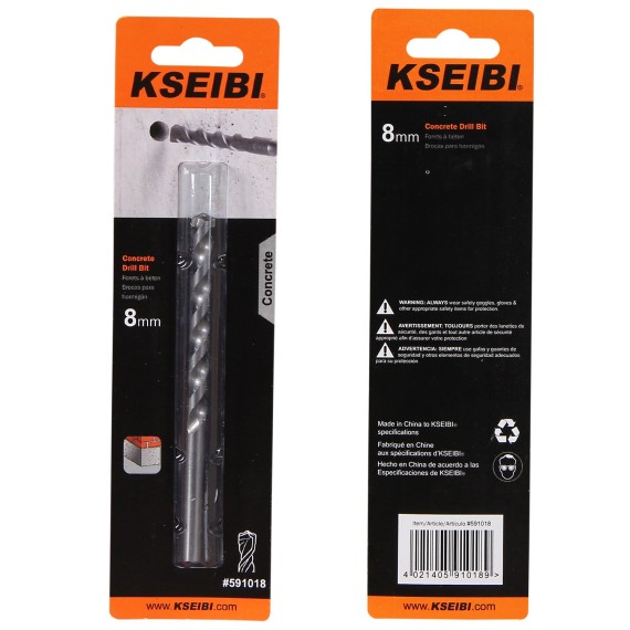 Concrete Drill Bits, power tool accessories, carbon steel with TCT head silver percussion concrete drill bit.