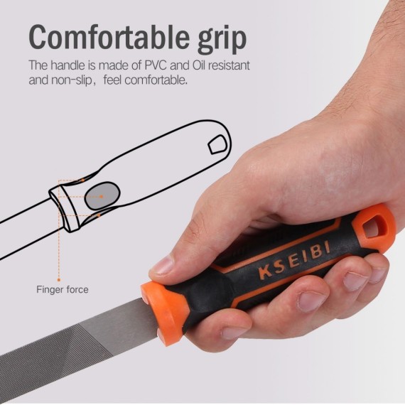 Steel File Sets 3-PC, Cutters & Saws Tools, steel hand file sets 3-pc, hardware & metalworking, smoothing or forming objects.