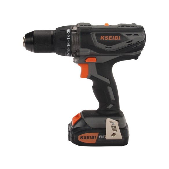 High-Performance 20V Cordless Drill with 2 Batteries for DIY Projects | KSEIBI