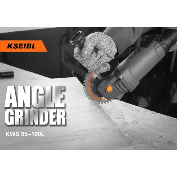 High-Powered KWS 20-180 Angle Grinder for Precision Grinding | KSEIBI