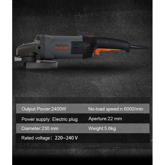 High-Power Angle Grinder for Heavy-Duty Projects | KSEIBI