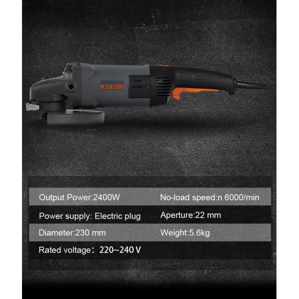 High-Power Angle Grinder for Heavy-Duty Projects | KSEIBI