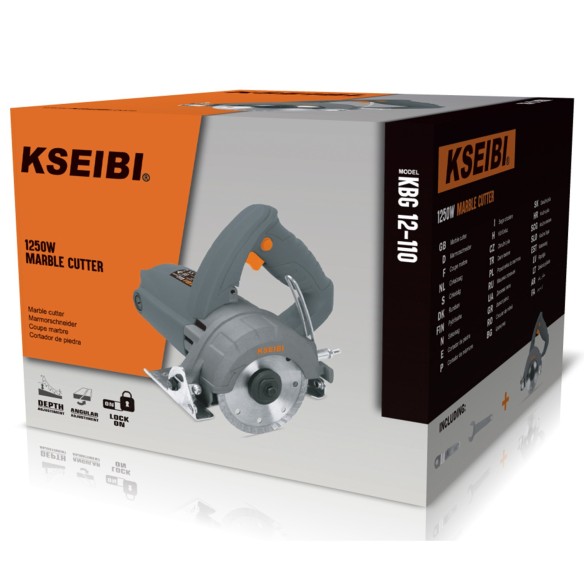 دستگاه برش سنگ مرمر KBG 12-110 با توان ۱۲۵۰ وات | KSEIBI