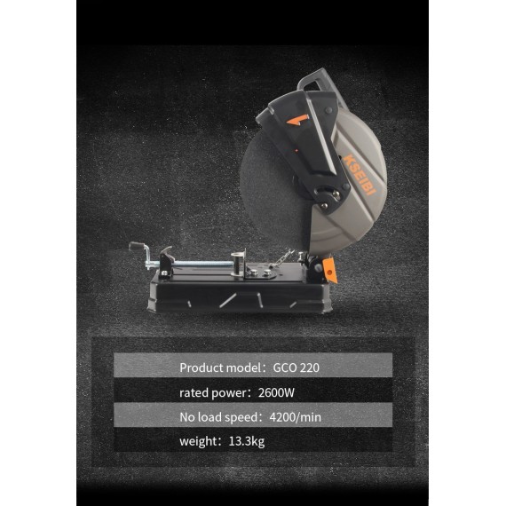 High-Quality GCO 260 Cut-Off Machine for Precision Cuts | KSEIBI