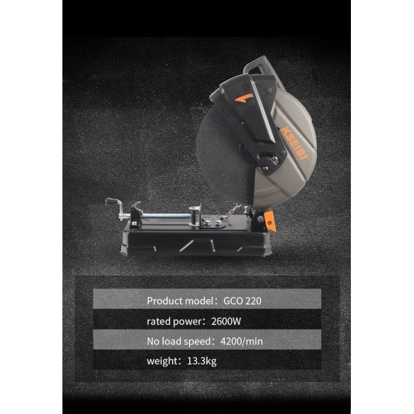 High-Quality GCO 260 Cut-Off Machine for Precision Cuts | KSEIBI