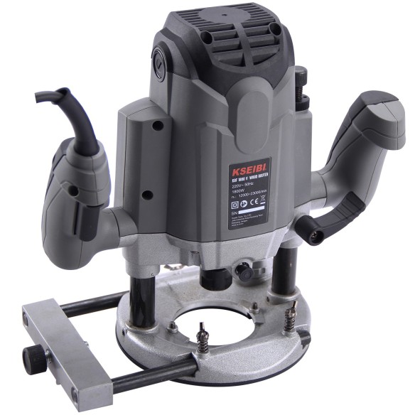 High-Powered KOF 1800 V Router for Precision Woodworking | KSEIBI