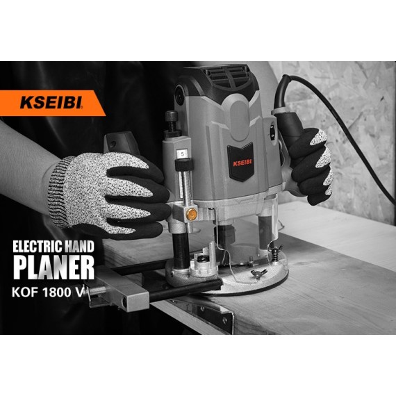 High-Powered KOF 1800 V Router for Precision Woodworking | KSEIBI
