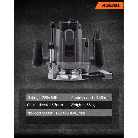 High-Powered KOF 1800 V Router for Precision Woodworking | KSEIBI