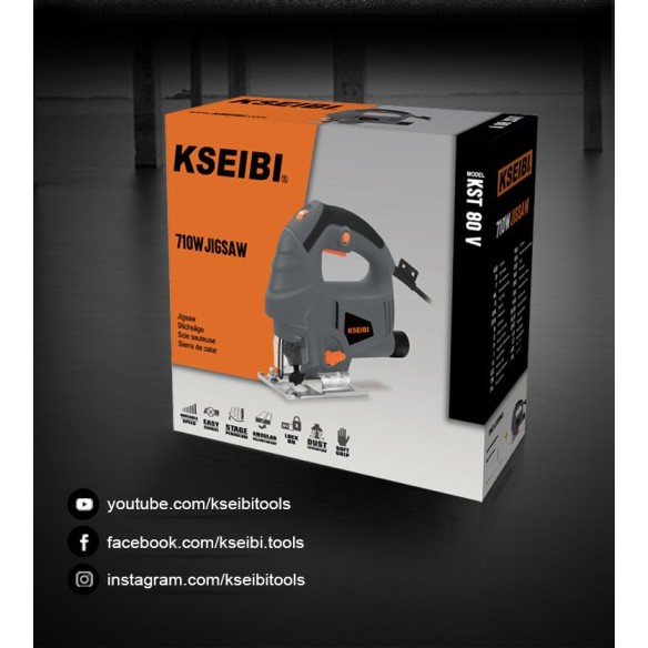 KST 80 V 电动曲线锯，高性能曲线切割工具 | KSEIBI