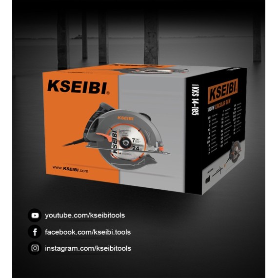 High-Powered Circular Saw for Precision Cuts | KSEIBI