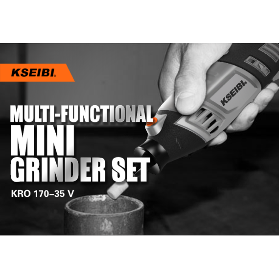 Versatile and Powerful Multi Rotary Tool Set with 106 Pieces | KSEIBI