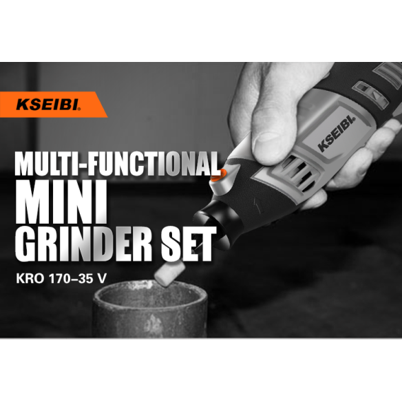 Versatile and Powerful Multi Rotary Tool Set with 106 Pieces | KSEIBI