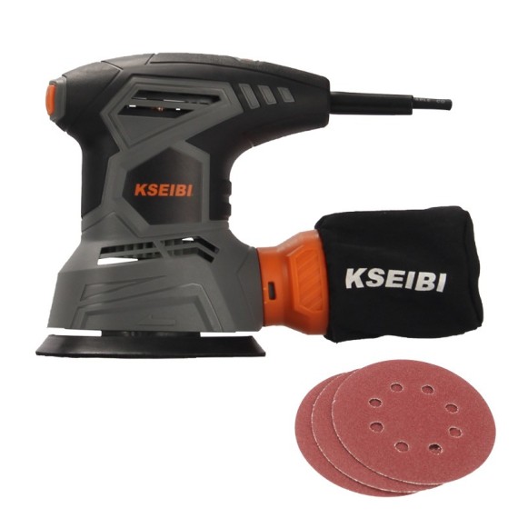 Эксцентриковая шлифовальная машина KEX 30-125 V: мощность 300 Вт, диаметр 125 мм | KSEIBI