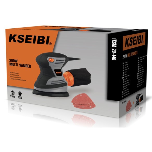 High-Powered Detail Sander for Precision Sanding | KSEIBI