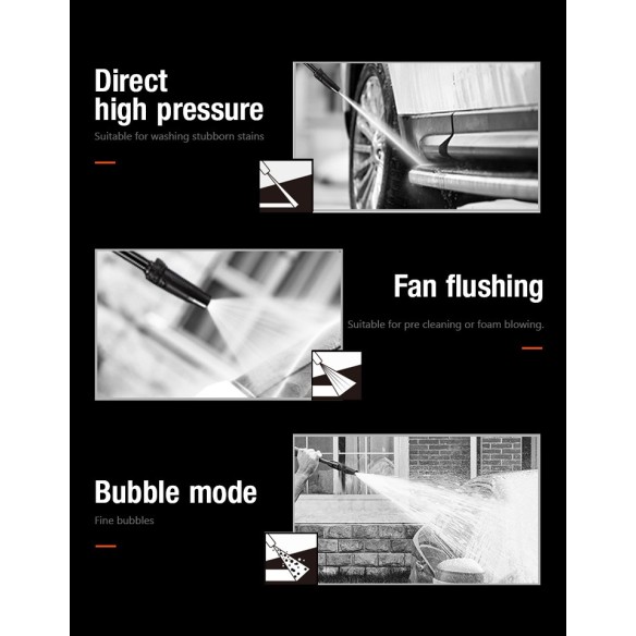 Powerful 105 Bar High Pressure Washer for Efficient Cleaning | KSEIBI