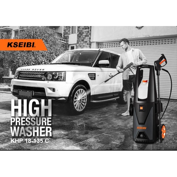 Powerful 105 Bar High Pressure Washer for Efficient Cleaning | KSEIBI
