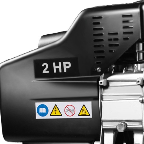 KDA 15-24 Air Compressor, 24L Tank, 2HP Portable | KSEIBI