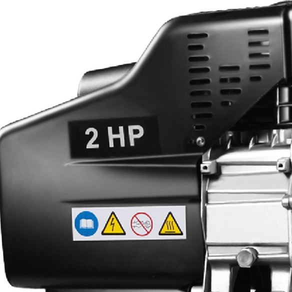 KDA 15-24 Air Compressor, 24L Tank, 2HP Portable | KSEIBI