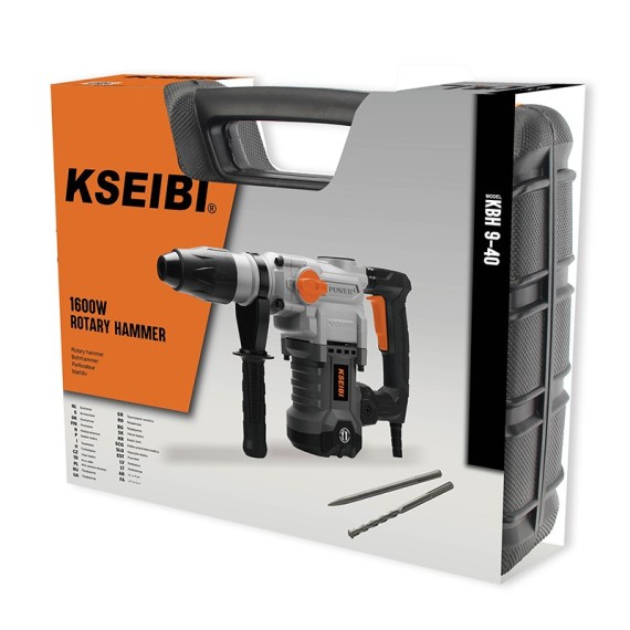چکش گردان KBH 9-40 SDS-MAX با توان ۱۶۰۰ وات | KSEIBI