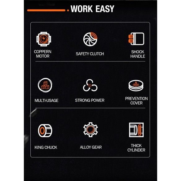 Powerful 1600W Rotary Hammer for SDS-Max Bits, 40mm | KSEIBI