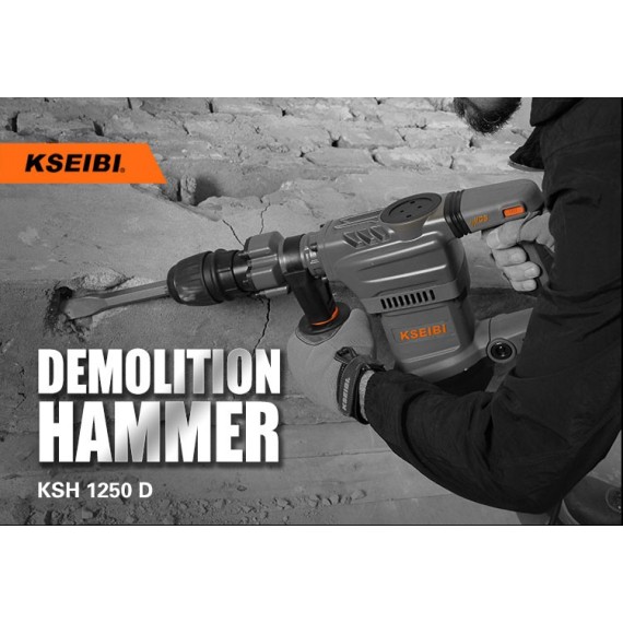 Отбойный молоток KSH 1250 D: мощный инструмент для строительства | KSEIBI