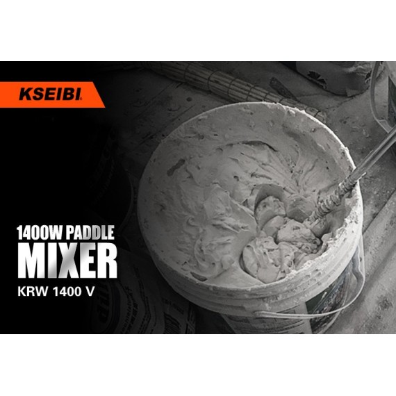Professional KRW 1400 V Paint Mixer for Smooth Blending | KSEIBI