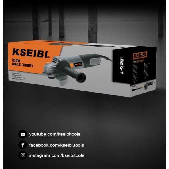KSEIBI KWS 95-115 角磨机，115毫米，950瓦 | KSEIBI