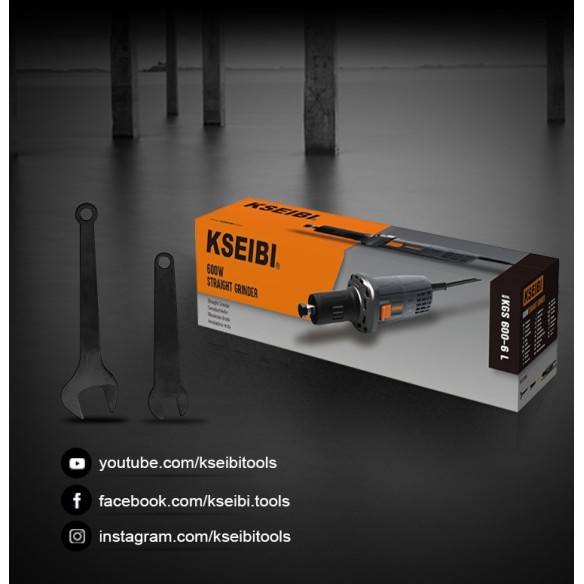 KGS 600-6 L 直磨机 600W，高性能直磨工具 | KSEIBI